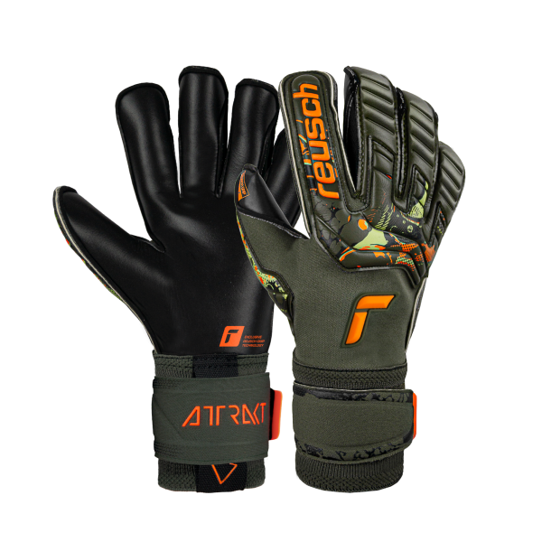 Reusch Attrakt Gold X Evolution Cut 5370064 5555  grey 1
